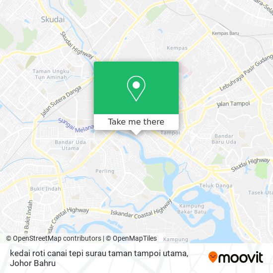 kedai roti canai tepi surau taman tampoi utama map