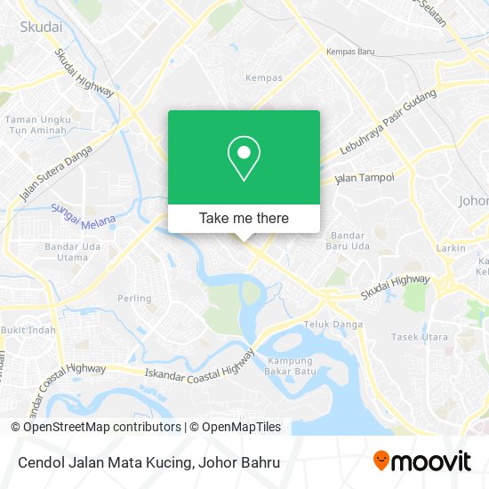 Cendol Jalan Mata Kucing map