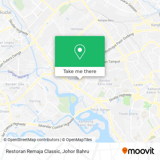 Restoran Remaja Classic map