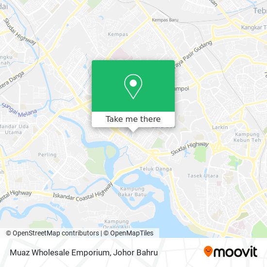 Muaz Wholesale Emporium map