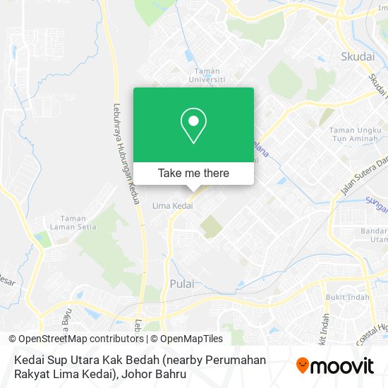 Kedai Sup Utara Kak Bedah (nearby Perumahan Rakyat Lima Kedai) map