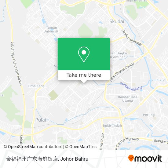 金福福州广东海鲜饭店 map