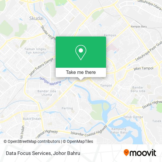 Data Focus Services map