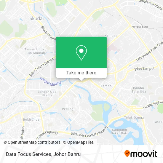 Data Focus Services map