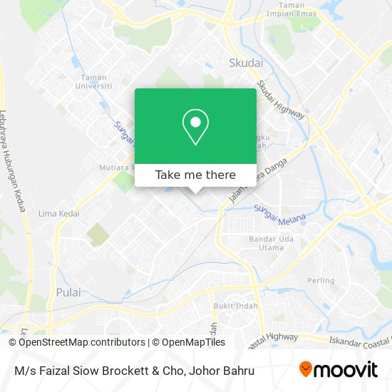 M/s Faizal Siow Brockett & Cho map