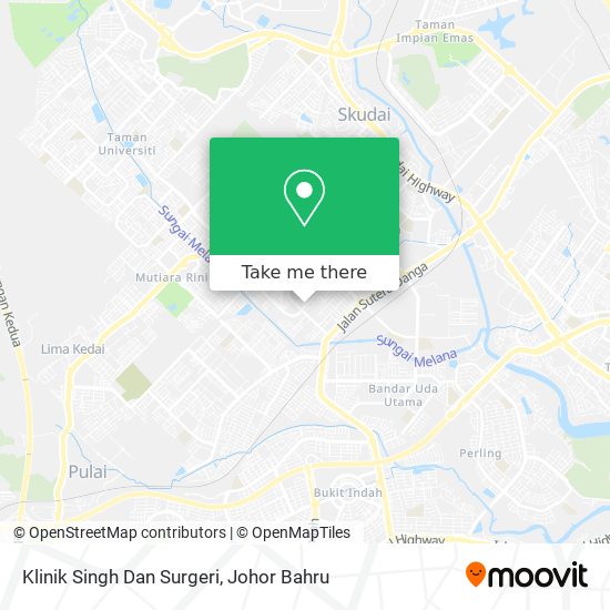 Klinik Singh Dan Surgeri map