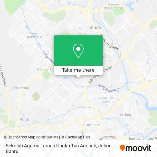 Sekolah Agama Taman Ungku Tun Aminah map