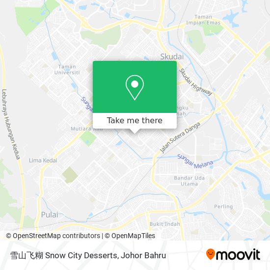雪山飞糊 Snow City Desserts map