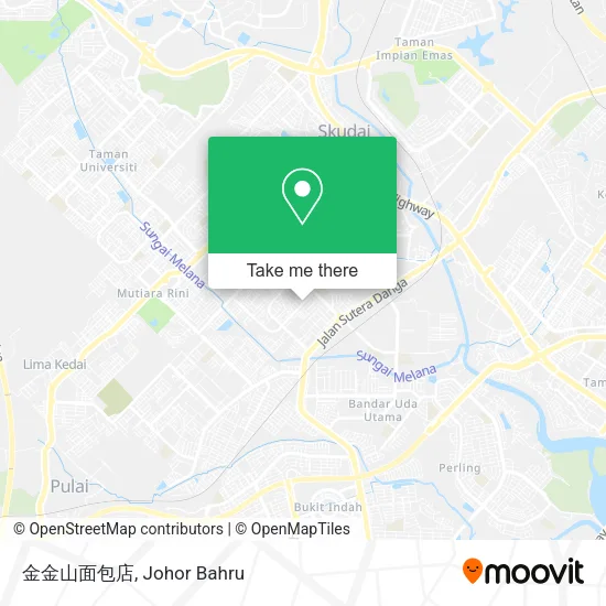 金金山面包店 map