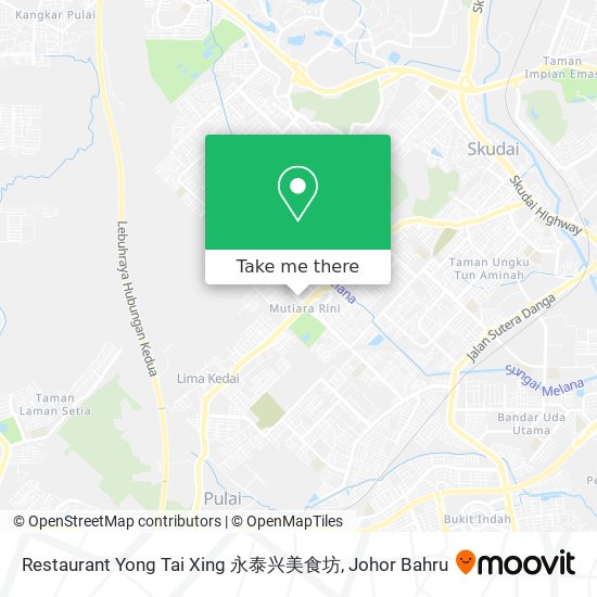 Restaurant Yong Tai Xing 永泰兴美食坊 map