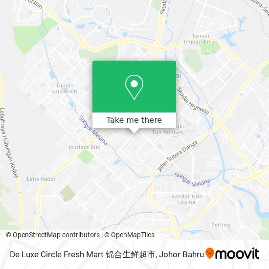De Luxe Circle Fresh Mart 锦合生鲜超市 map