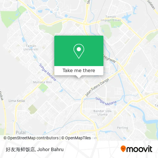 好友海鲜饭店 map