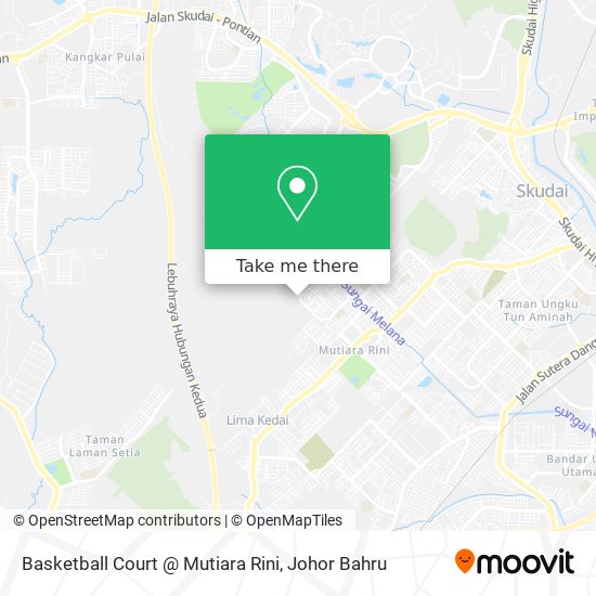 Basketball Court @ Mutiara Rini map