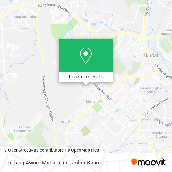 Padang Awam Mutiara Rini map