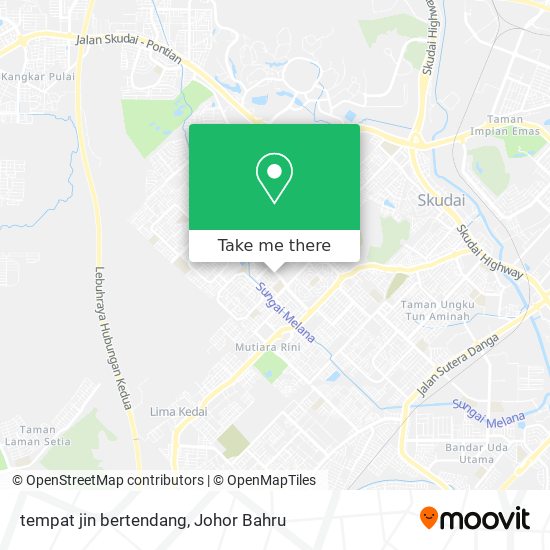 tempat jin bertendang map