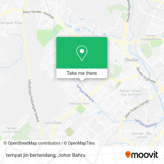 tempat jin bertendang map