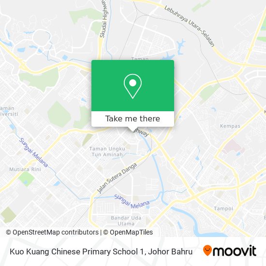 Kuo Kuang Chinese Primary School 1 map