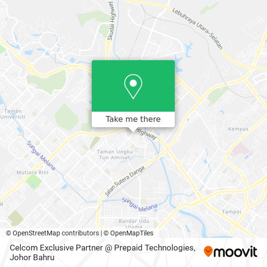 Celcom Exclusive Partner @ Prepaid Technologies map