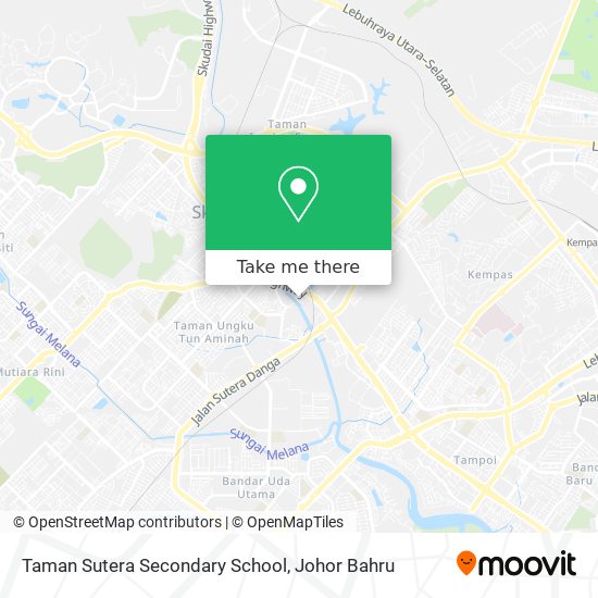 Taman Sutera Secondary School map