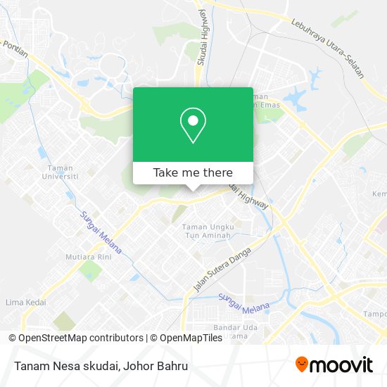 Tanam Nesa skudai map