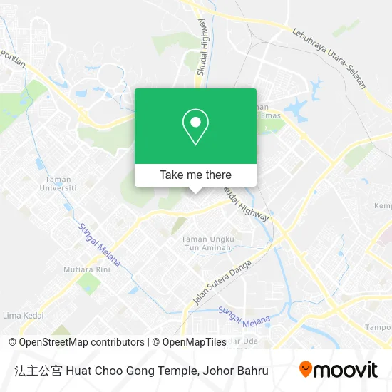 法主公宫 Huat Choo Gong Temple map