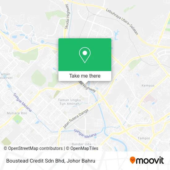 Boustead Credit Sdn Bhd map