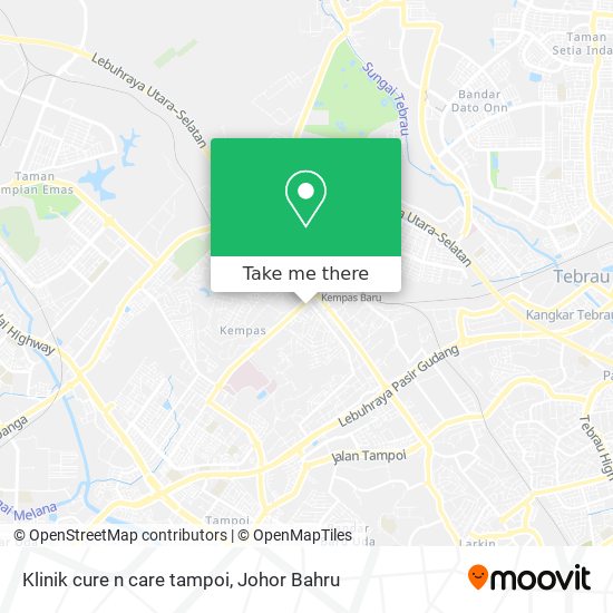 Klinik cure n care tampoi map