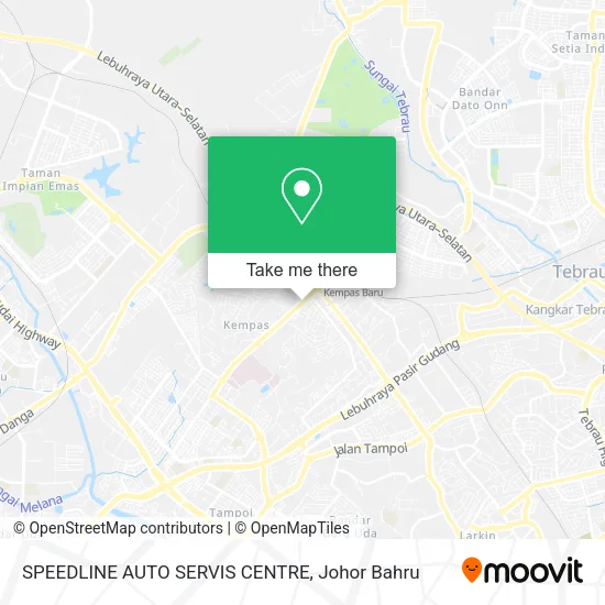 SPEEDLINE AUTO SERVIS CENTRE map
