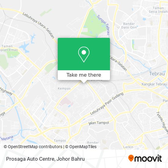 Prosaga Auto Centre map