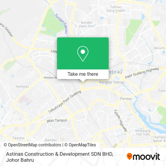 Astinas Construction & Development SDN BHD map