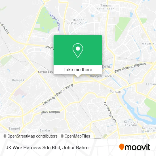 JK Wire Harness Sdn Bhd map