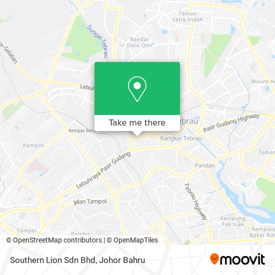 Southern Lion Sdn Bhd map