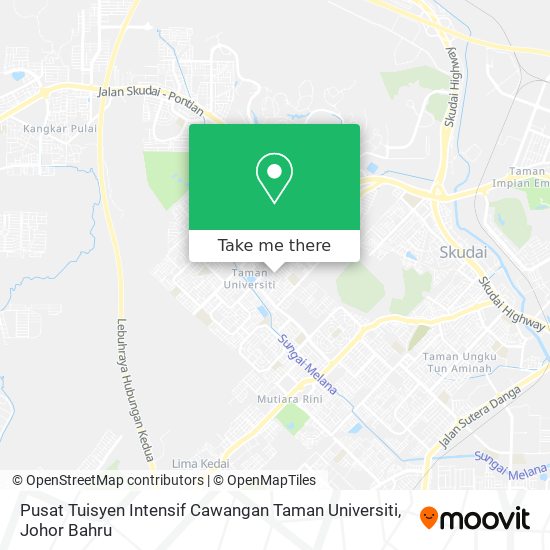 Pusat Tuisyen Intensif Cawangan Taman Universiti map