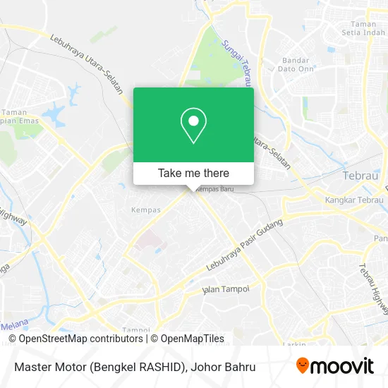 Master Motor (Bengkel RASHID) map