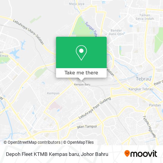 Depoh Fleet KTMB Kempas baru map