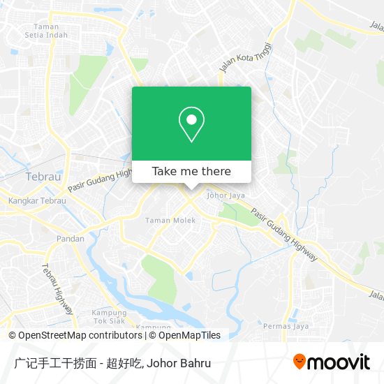 广记手工干捞面 - 超好吃 map