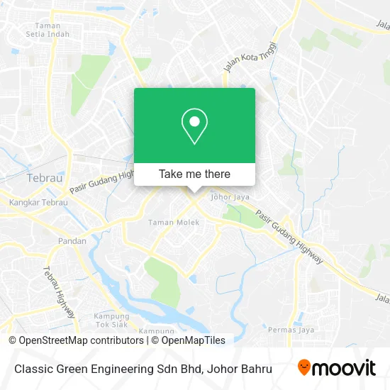 Classic Green Engineering Sdn Bhd map