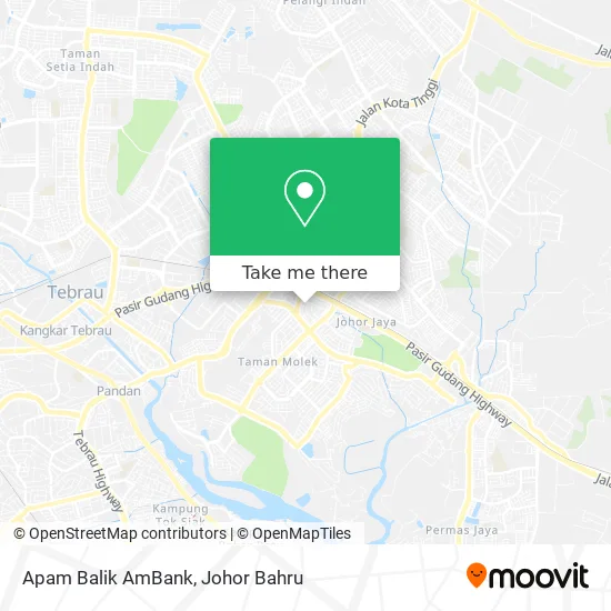 Apam Balik AmBank map