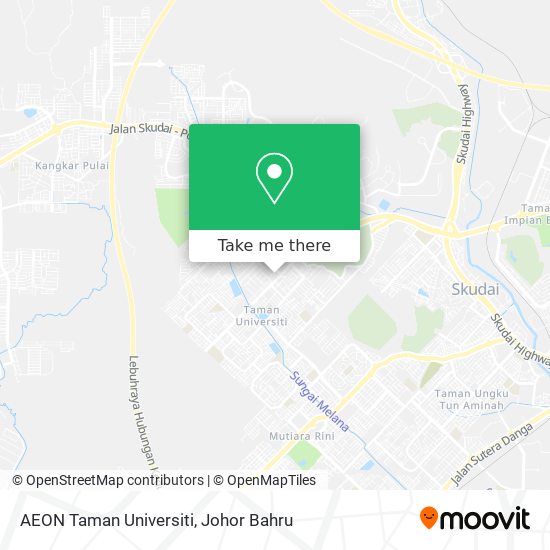 AEON Taman Universiti map