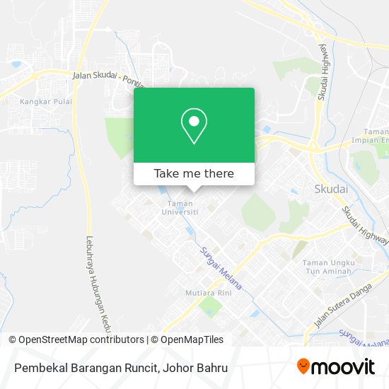 Pembekal Barangan Runcit map