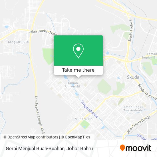 Gerai Menjual Buah-Buahan map