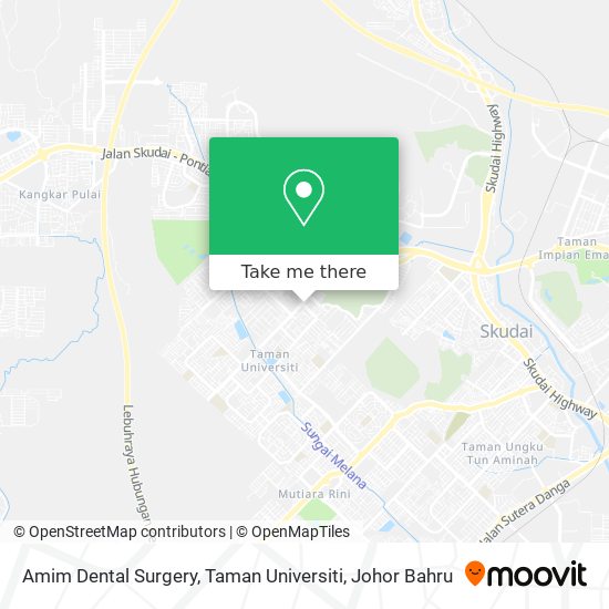 Amim Dental Surgery, Taman Universiti map