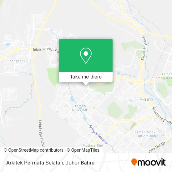 Arkitek Permata Selatan map