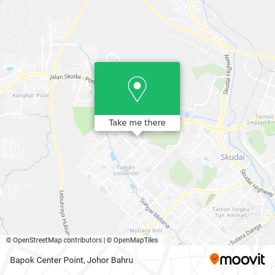 Bapok Center Point map