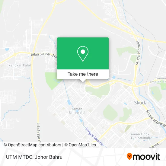 UTM MTDC map