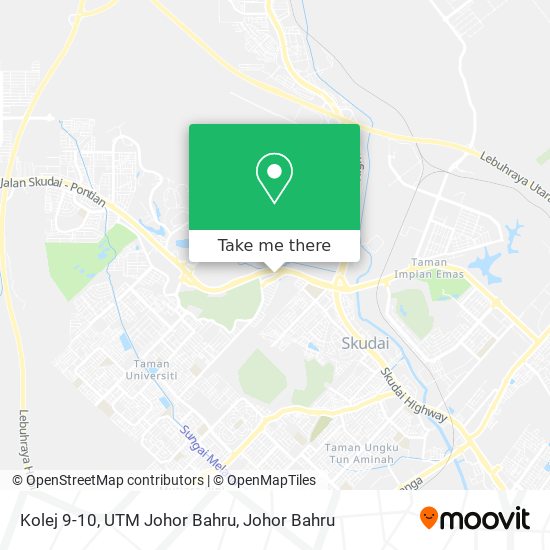 Kolej 9-10, UTM Johor Bahru map