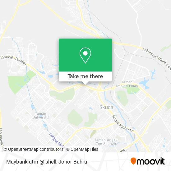 Maybank atm @ shell map