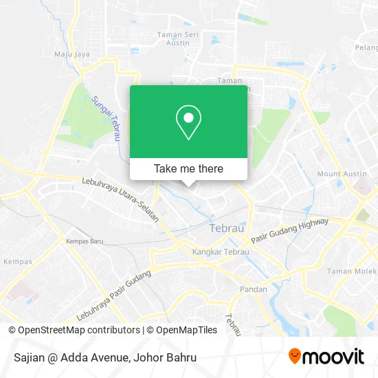 Sajian @ Adda Avenue map