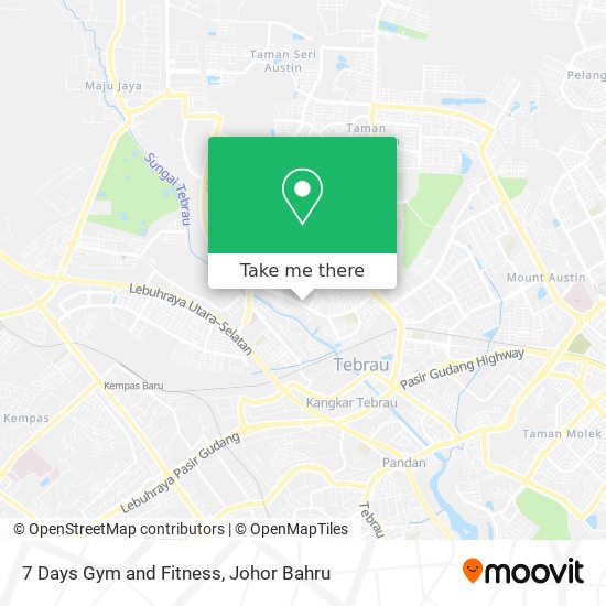 7 Days Gym and Fitness map