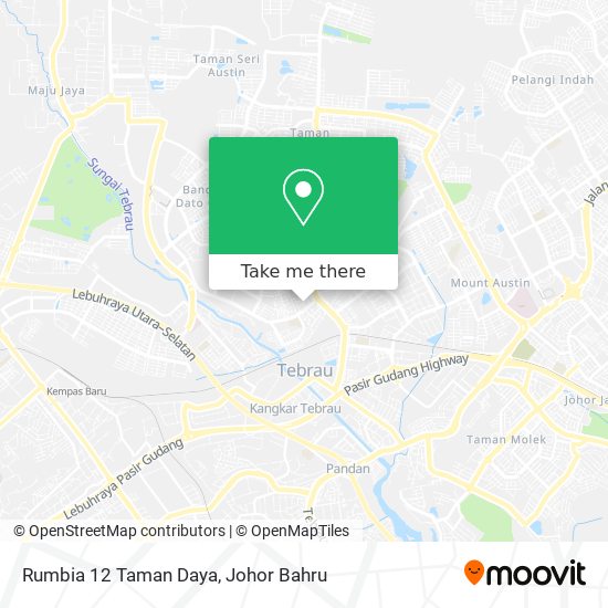 Rumbia 12 Taman Daya map